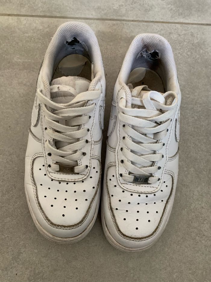 Nike Air force blanche 37,5 - photo numéro 2