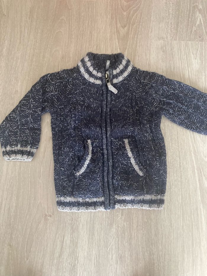 Gilet maille 12 mois