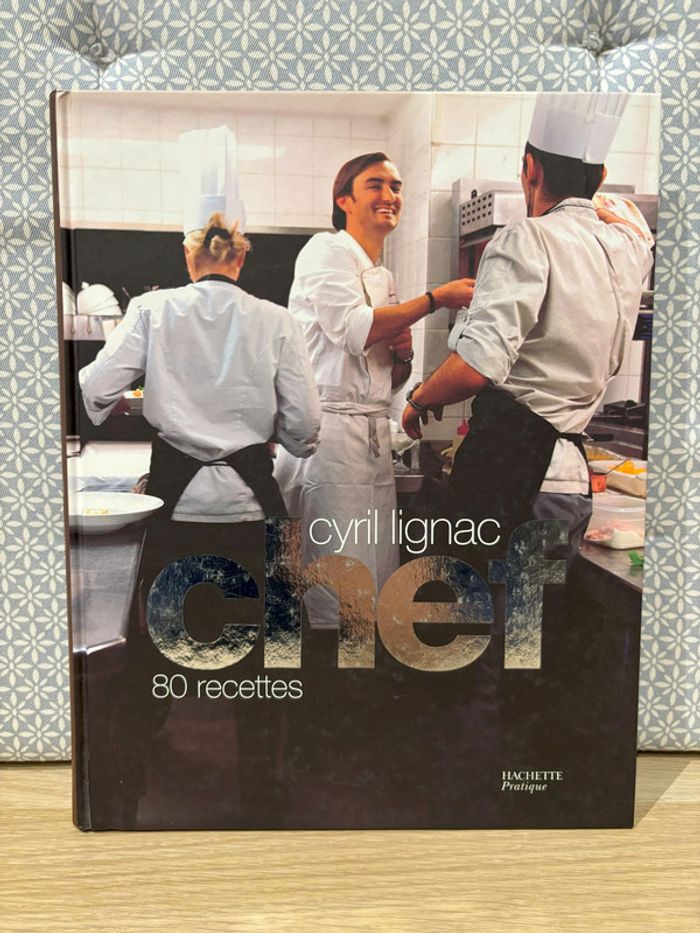 Livre de Cuisine "Chef" de Cyril Lignac
