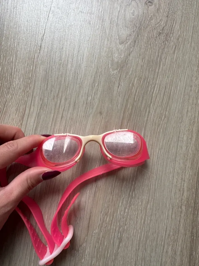 Lunettes de piscine enfant roses - photo numéro 12