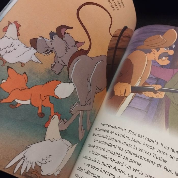 Livre enfant Disney Club du livre Rox et Rouky - photo numéro 4