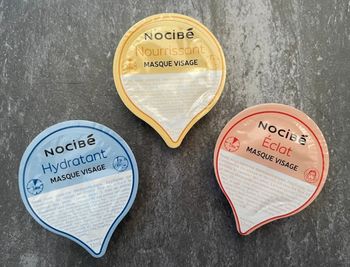 Lot de 3 masques visage NOCIBE