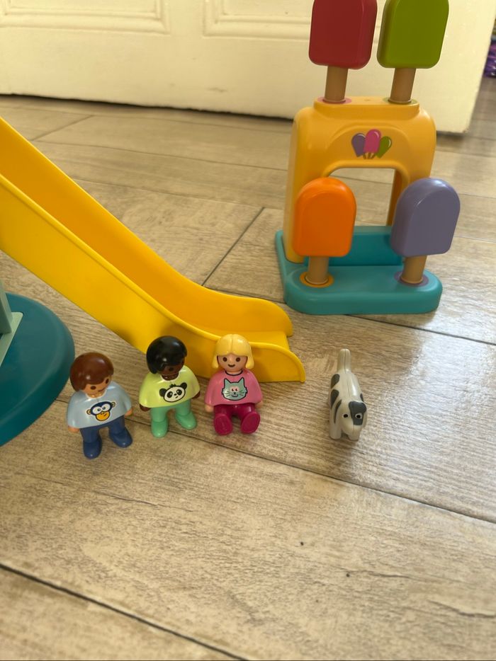 Playmobil  junior le parc +infirmiere et motard - photo numéro 4