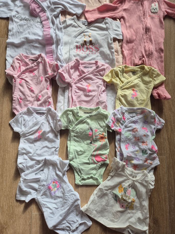 Lot bodies pyjama fille - photo numéro 4