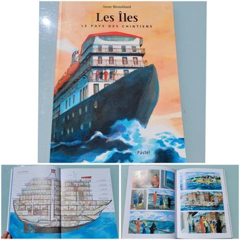 Livre couverture souple l'école des loisirs 🚢 Les Îles, le pays des Chintiens 🚢