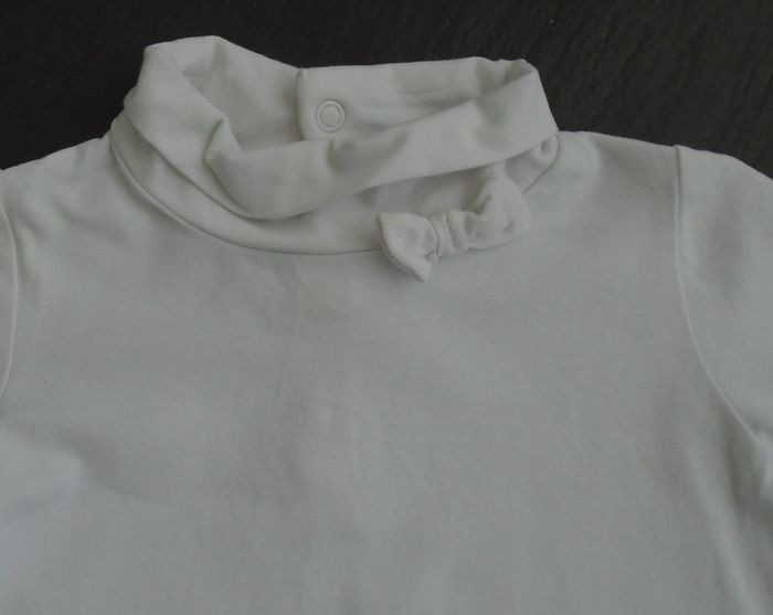 Sous pull col roulé fille 18 mois - photo numéro 2