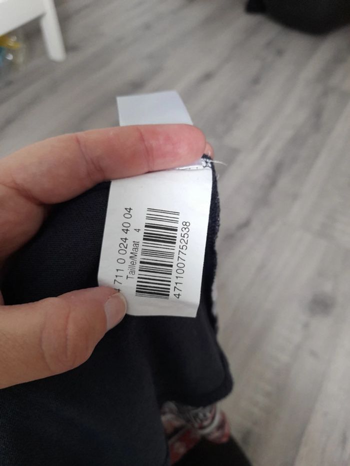 Blouse motif chat taille 4 - photo numéro 5