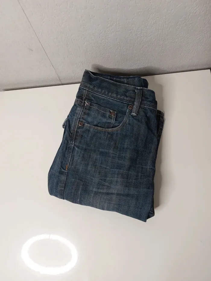 Pantacourts jeans bleu "Denim" - photo numéro 4