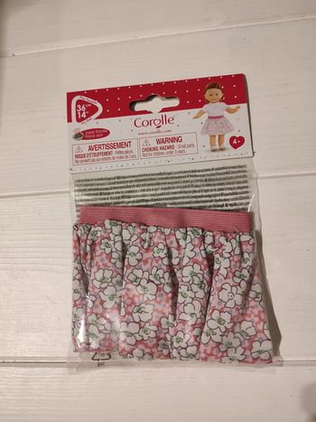 Corolle jupe florale pour poupée de 36 cm