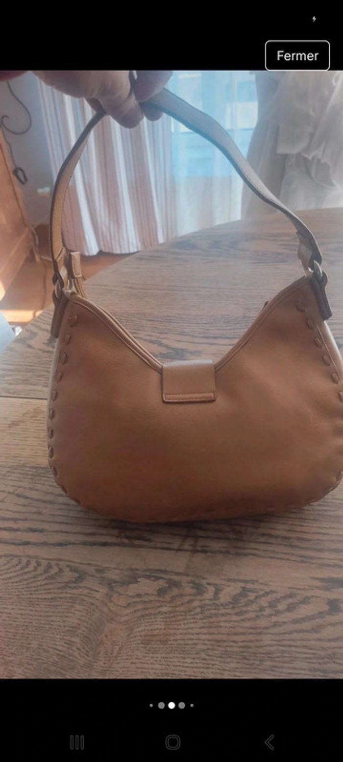 Jolie Sac á main Gian Marco Venturi marron - photo numéro 3