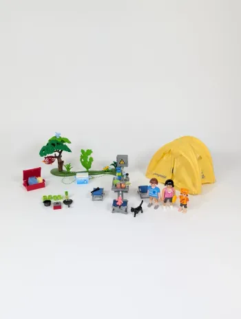 Playmobil Famille et tente
