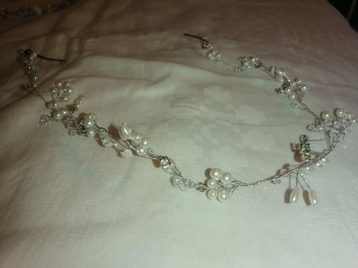 Bijoux de cheveux mariage - photo numéro 2