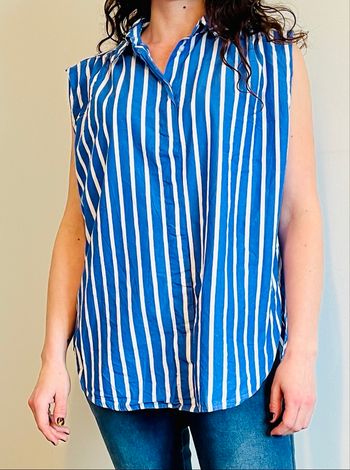 Chemise sans manches MNG Mango - Taille XS/34 - Très bon état