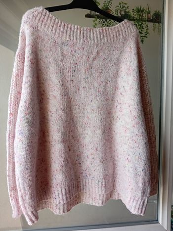 Pull rose femme