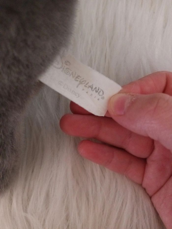 Peluche dumbo disneyland paris vintage - photo numéro 9