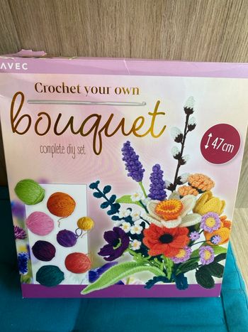 Kit crochet bouquet de fleurs complet 