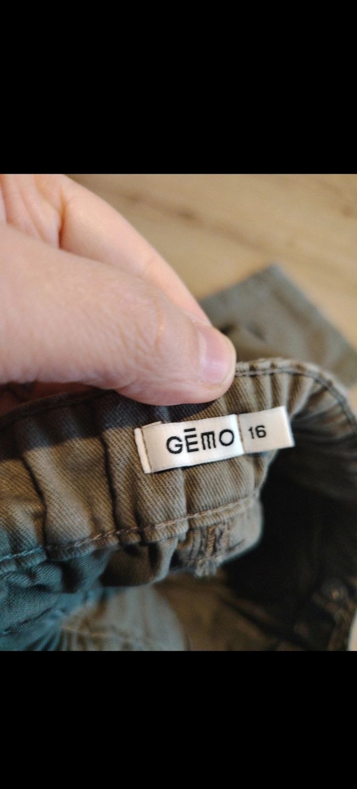 Pantalon large kaki 16 ans gemo - photo numéro 3