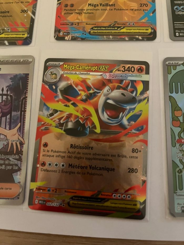 Lot de carte Pokémon méga évolution - photo numéro 8