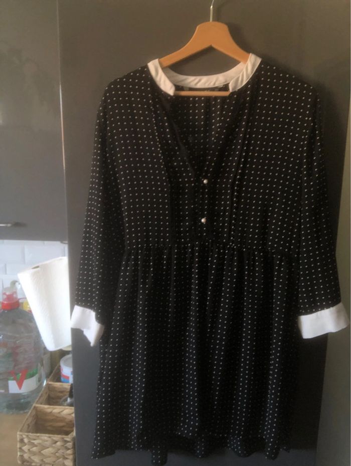 Zara - robe femme motif à pois Taille XL