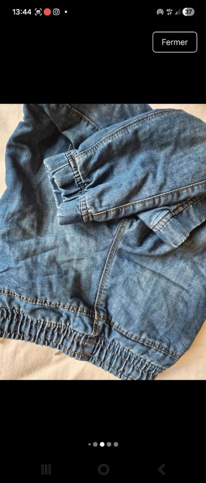 ✨ Jean molletonné doublé polaire C&A – 5 ans (110 cm) - photo numéro 4