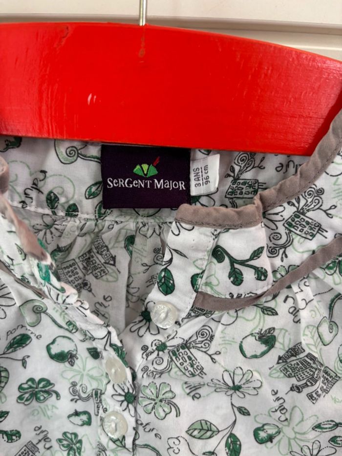 Blouse sergent major taille 3 ans - photo numéro 3
