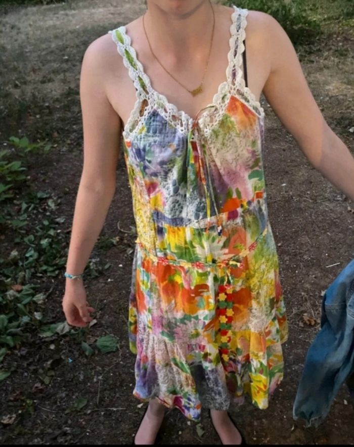 Robe fleurie