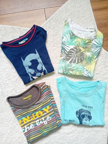 Lot tee-shirts 4ans 