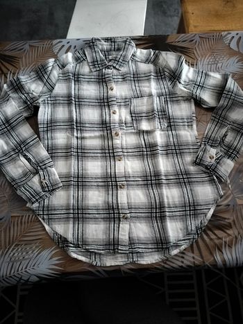 Chemise à carreaux femme T. XS