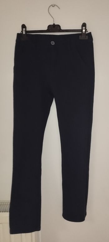 Pantalon bleu marine garçon 10 ans