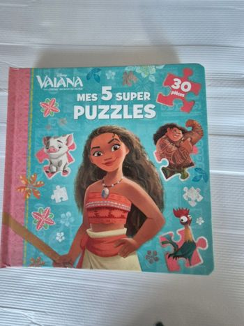 Livre puzzle Vaiana