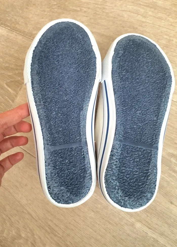 Baskets blanches taille 32 neuves Du Pareil au Meme - photo numéro 7