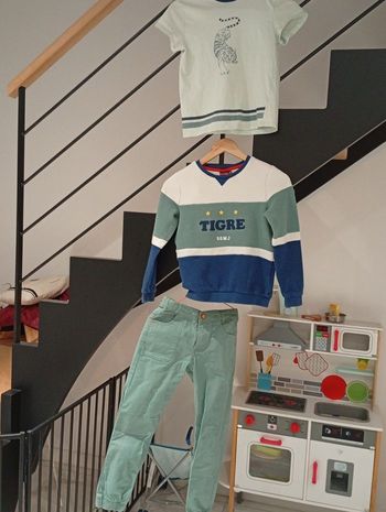 Ensemble 3 pièces pull pantalon 🐯