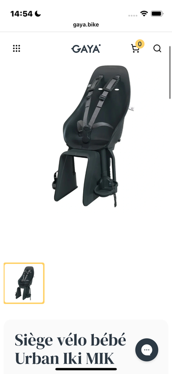 Siege velo urban ikki + fixation