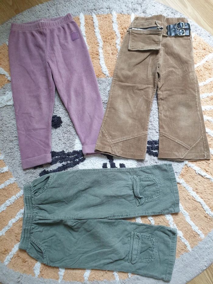 Lot pantalon