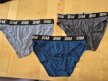 Lot de 3 slip DIM homme XL neufs