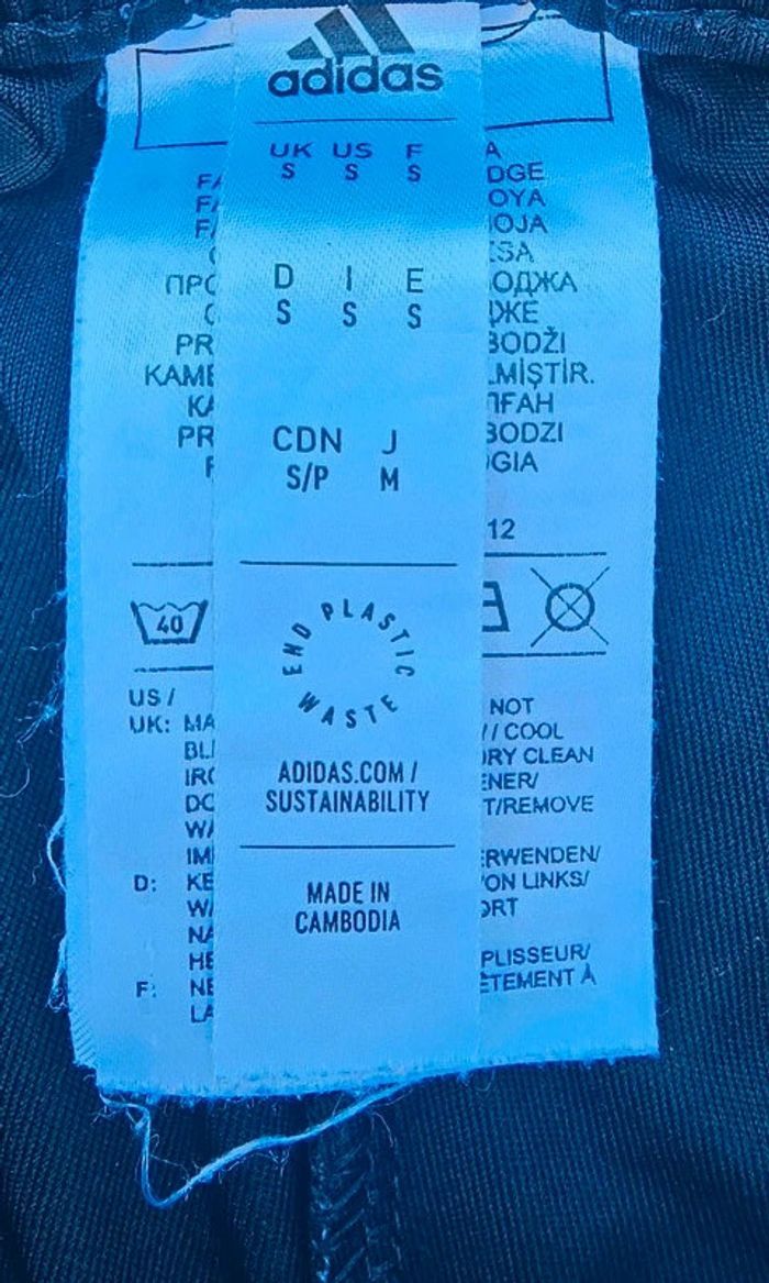 Short adidas noir taille S HOMME FOOT - photo numéro 9