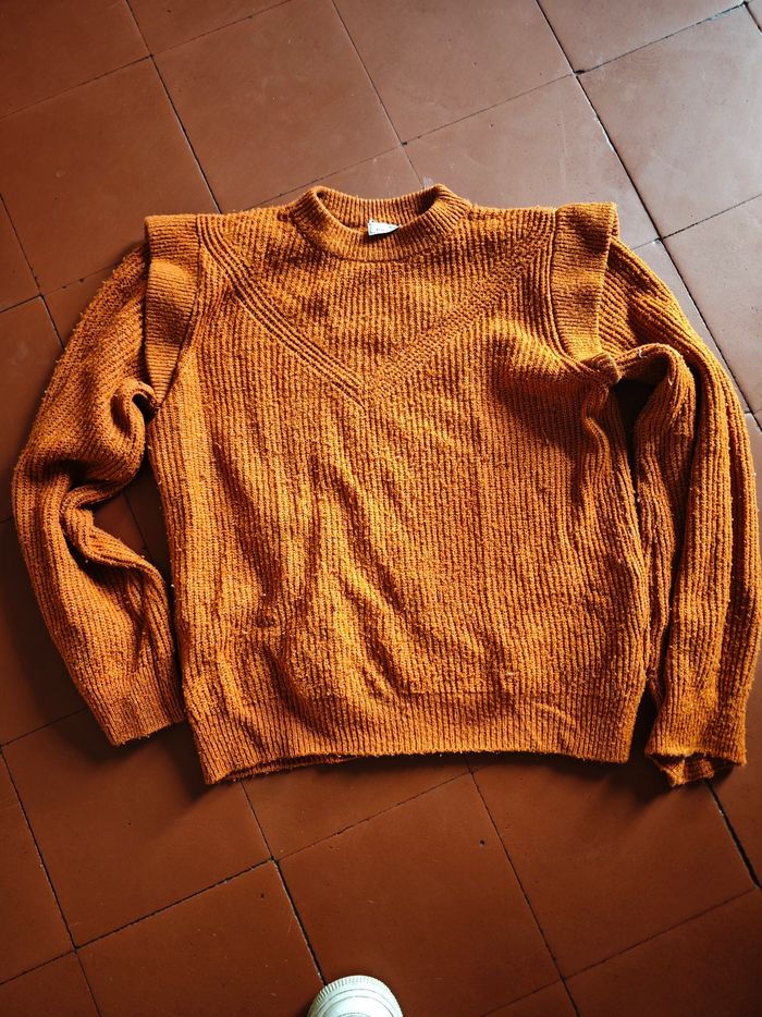 Lots de 4 pulls femme taille S bon état - photo numéro 8