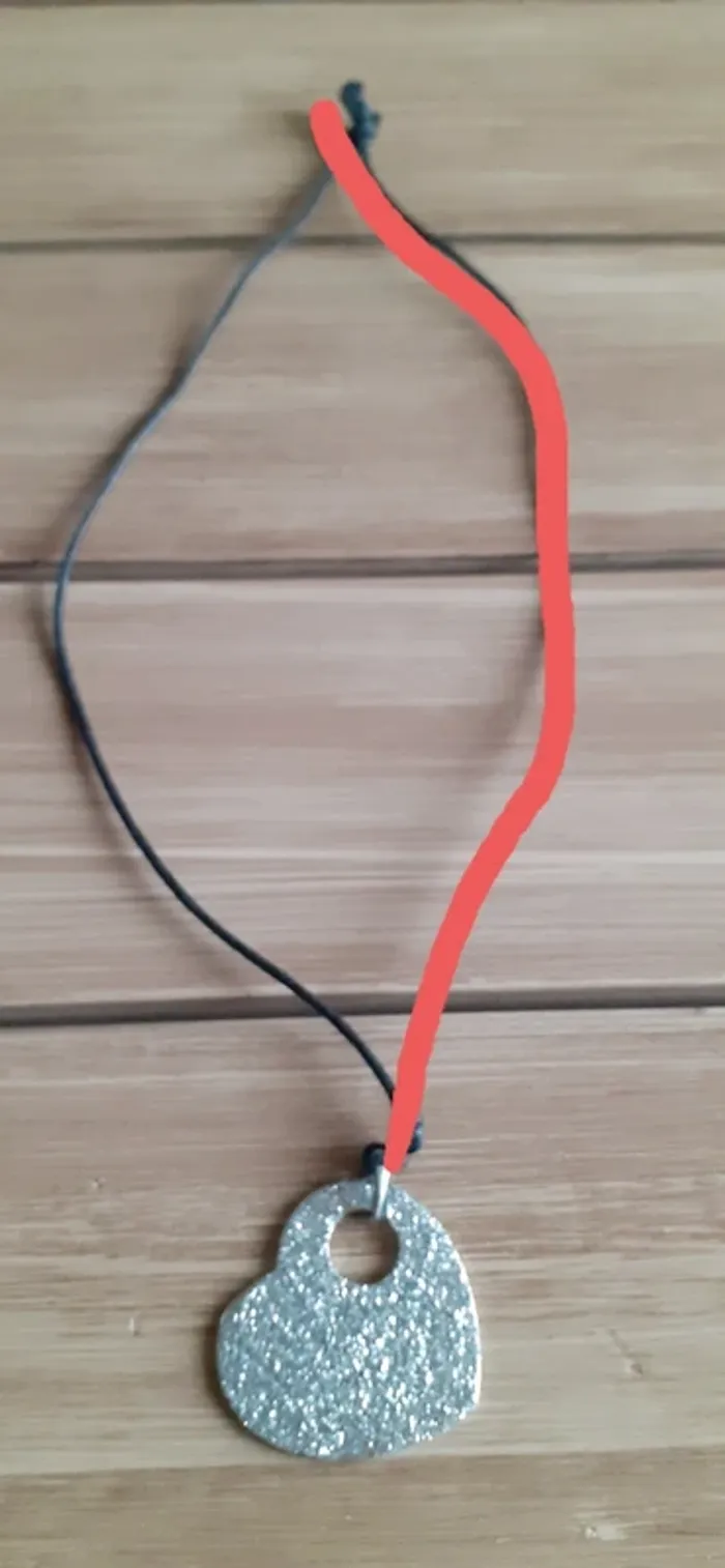 Joli pendentif coeur. - photo numéro 7