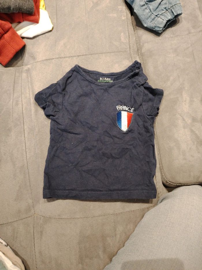 T shirt France bébé