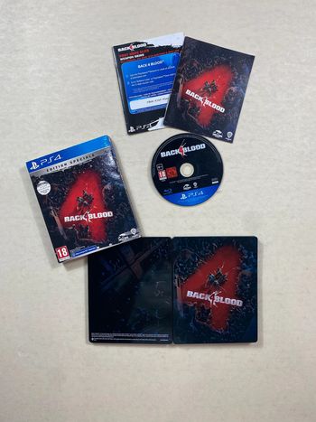 🎮 Back 4 Blood - Édition Spéciale sur PS4 – avec steelbook, livret & code inclus 💥
