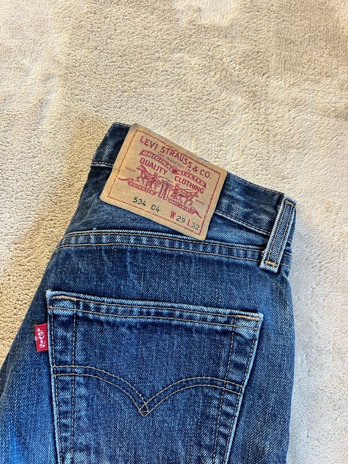 Jean Levi's 534 Vintage - Bleu Délavé - W29 L32 - photo numéro 2