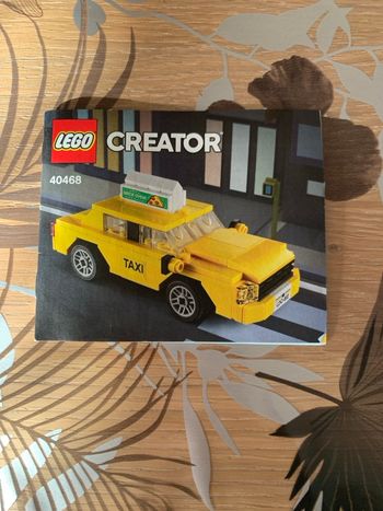 Lego creator Taxi jaune (40468)