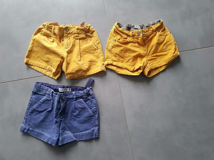 Lot short velours hiver
