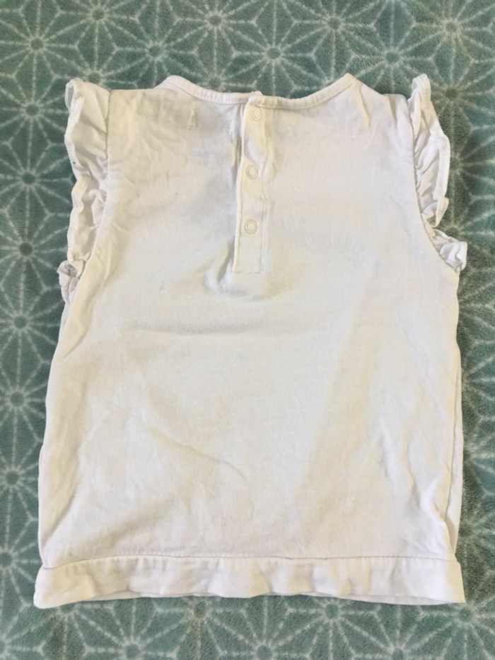 Teeshirt blanc Kiabi - 18 mois - photo numéro 4