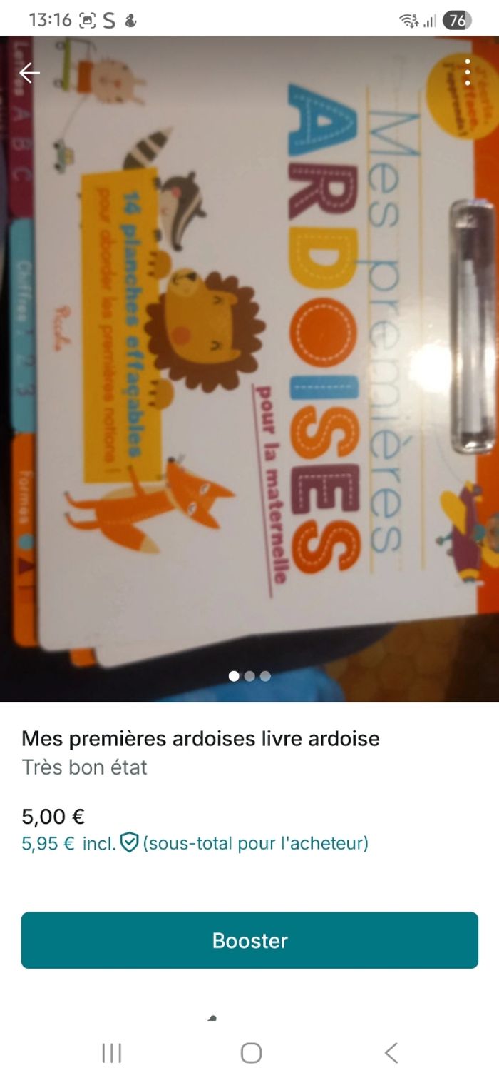 Mes premières ardoises