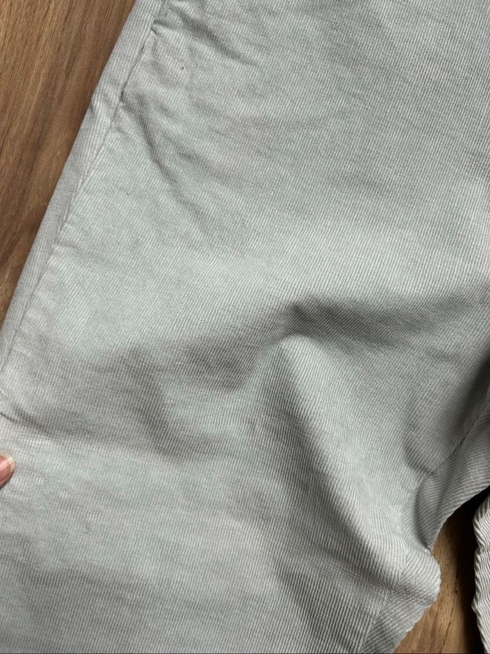 Pantalon gris/bleu Slim C25 côtelé Celio Tailles 42-44 - photo numéro 3