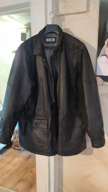 Veste en cuir (parka cuir prestige)