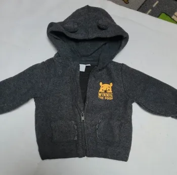 Veste gilet bébé garçon winnie l'ourson