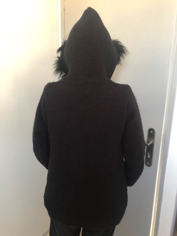 Veste Gilet douillet noir taille M - photo numéro 4