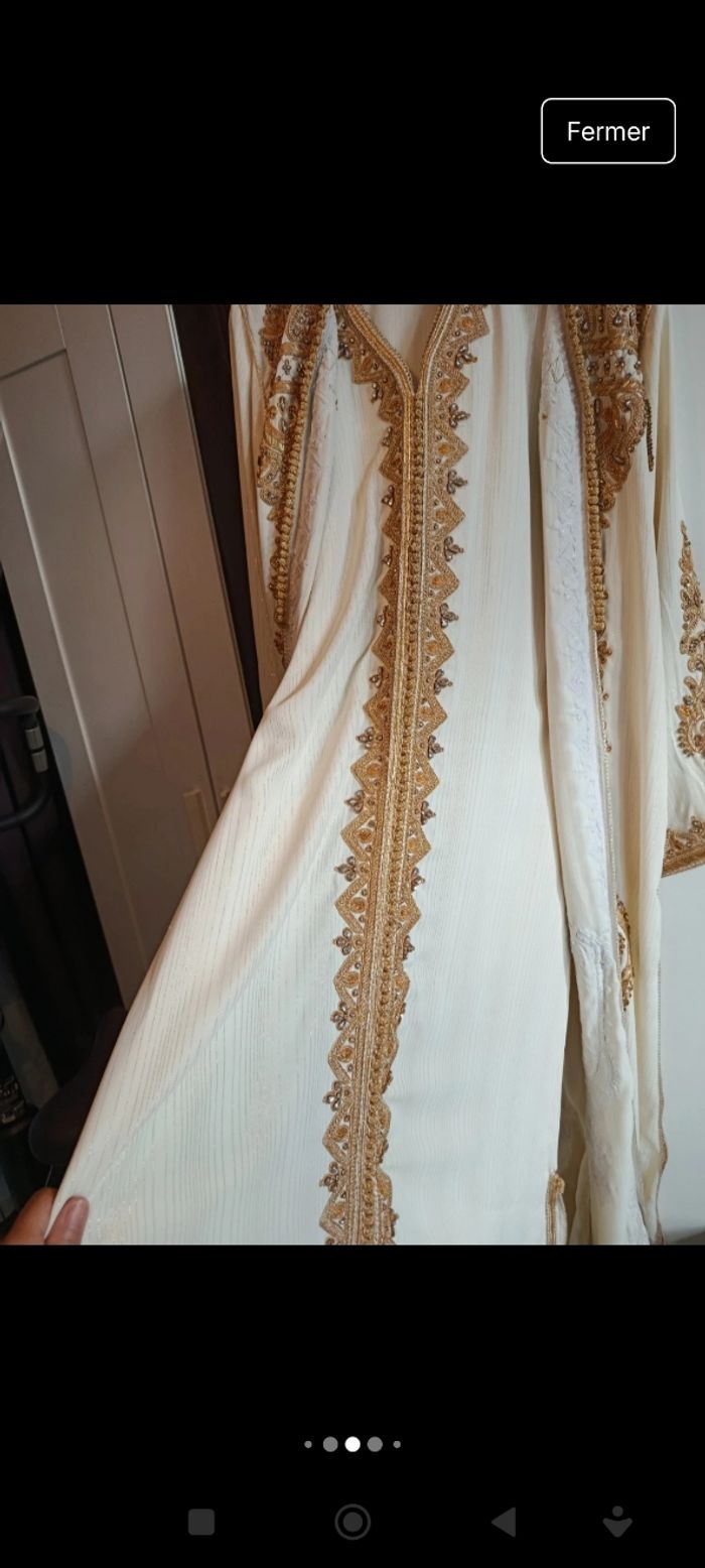Takchita taille unique beige - photo numéro 8
